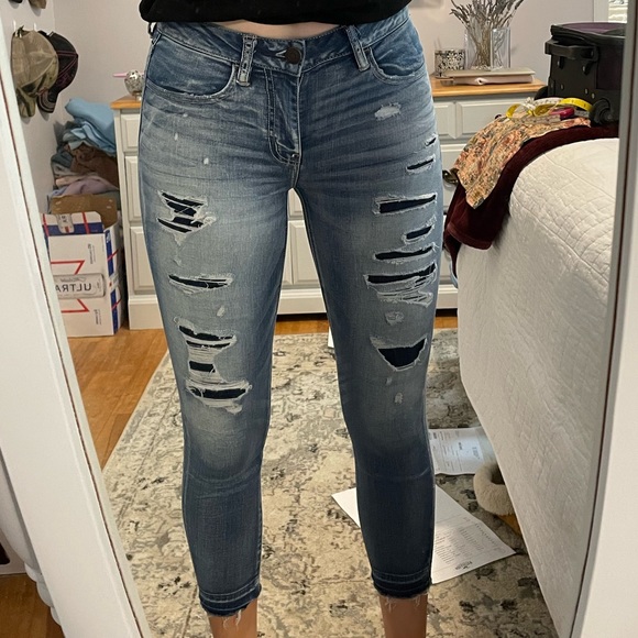American Eagle cropped jeans - Picture 2 of 9